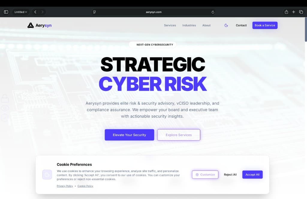 Aerysyn Project Screenshot