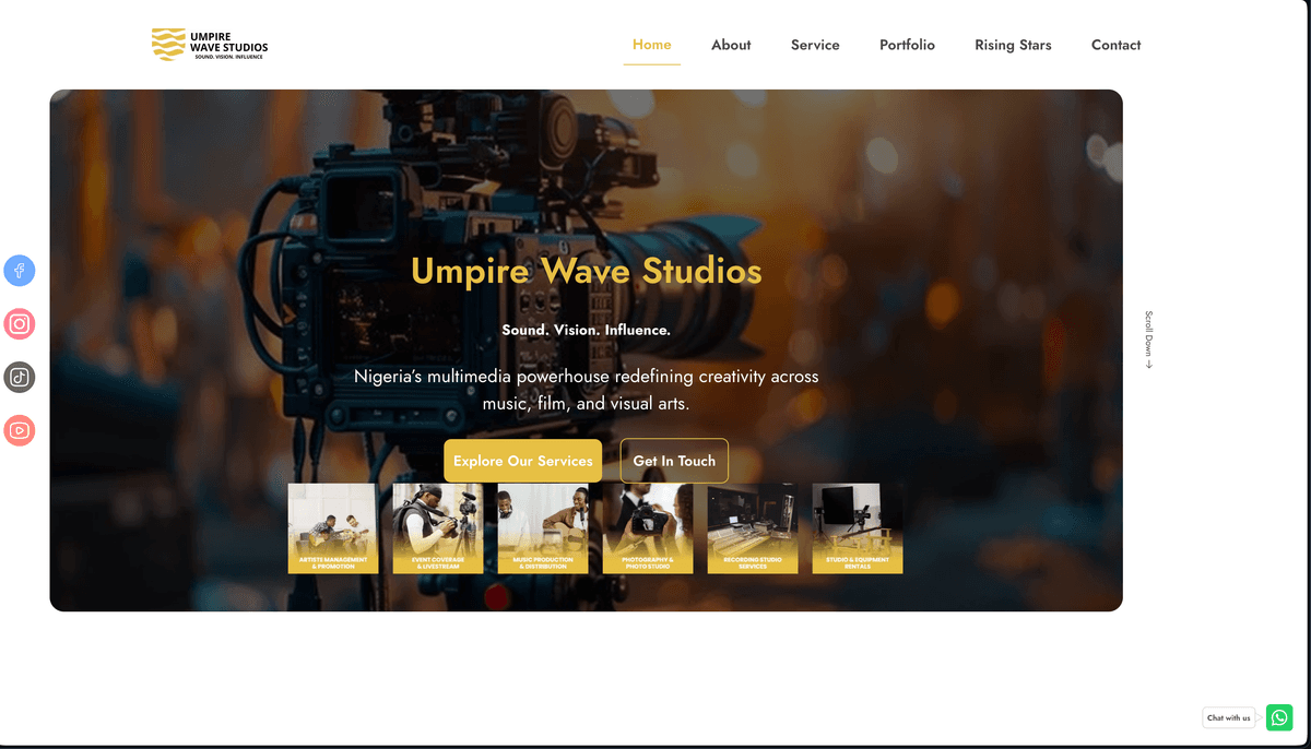 Umpire Wave Project Screenshot