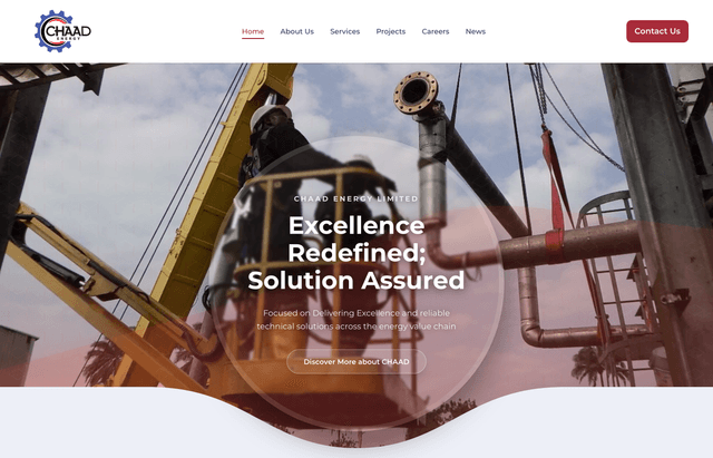 CHAAD Energy Project Screenshot
